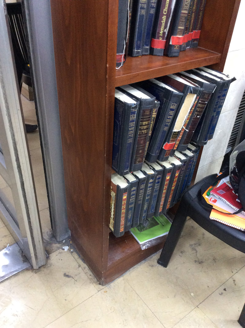 Bookcase in Jerusalem for Yeshiva